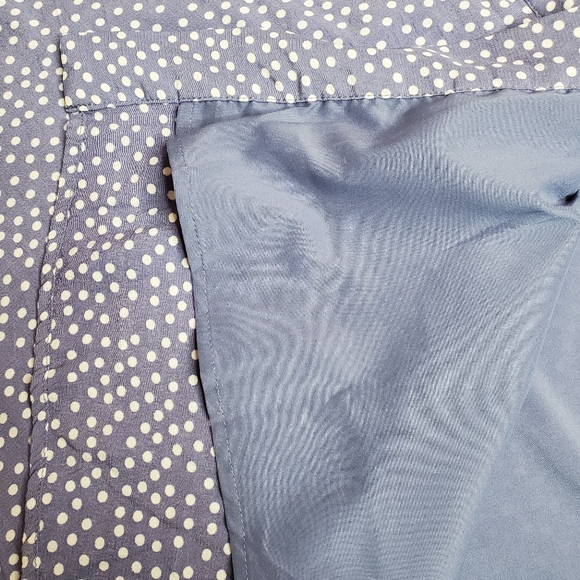 Gap Blue White Dot Midi Skirt - Picture 3 of 9